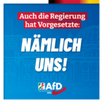 Wir sind die Vorgesetzten der Regierung!